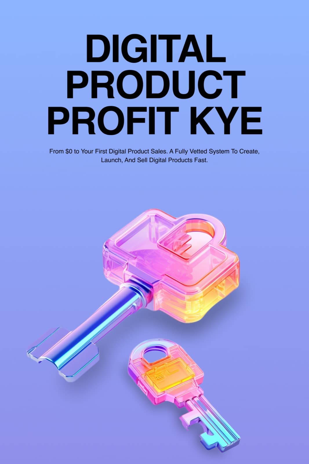 Digital Product Profit Key